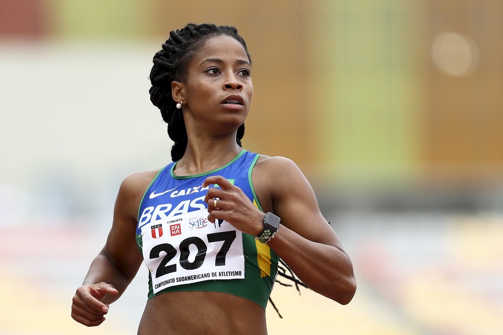 Vitória Rosa vai representar o Brasil na corrida rasa de 200m. (Foto: Wagner Carmo/CBAt)